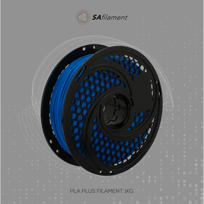 SA Filament Devices SA Filament Silk PLA Plus Filament 1kg - Royal Blue