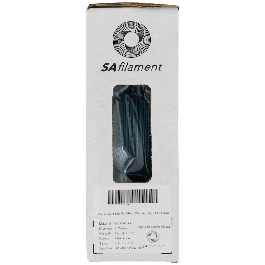 SA Filament Devices SA Filament Silk PLA Plus Filament 1kg - Steel Blue