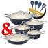 Snappy Chef 10pc Superlight Grey Cast Iron Combo - SCSG003