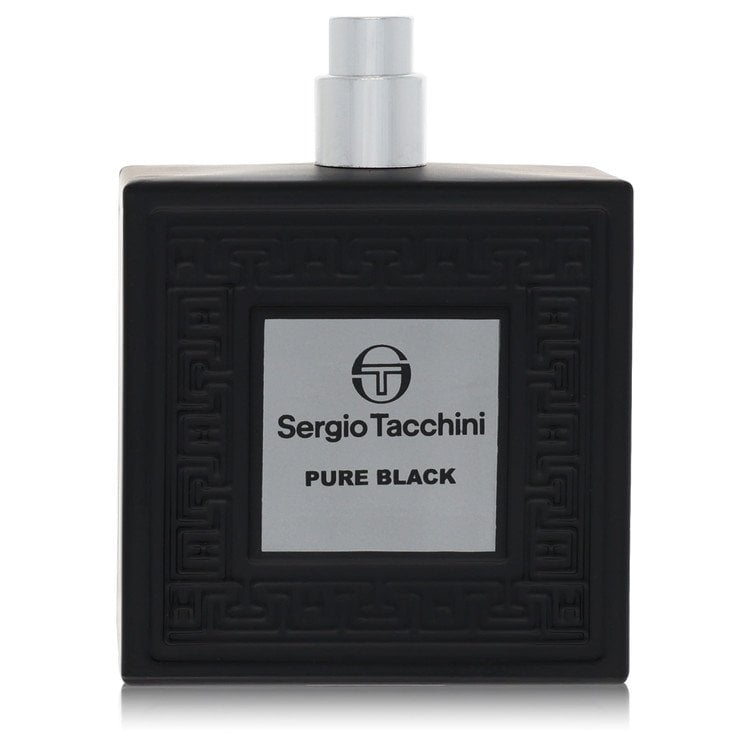 Sergio Tacchini Eau De Toilette Spray (Tester) 3.4 oz Eau De Toilette Spray Sergio Tacchini Pure Black Eau De Toilette Spray (Tester) By Sergio Tacchini