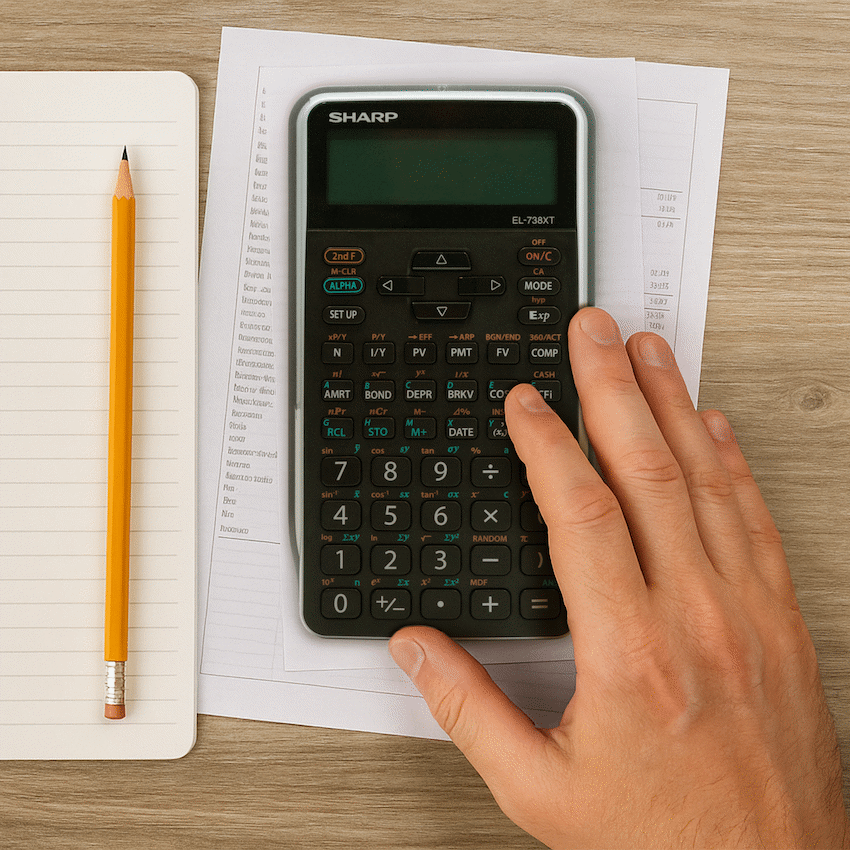 Sharp Education and learning Sharp EL-738 XTB - Advanced Financial Calculator NEW DESIGN