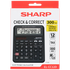 Sharp Education and learning Sharp EL-CC12D Desk Calculator - CheckCorrect Tax
