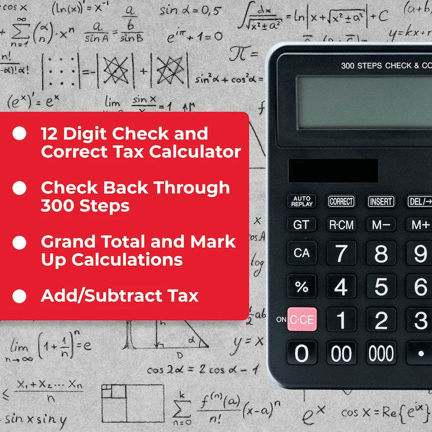 Sharp Education and learning Sharp EL-CC12D Desk Calculator - CheckCorrect Tax