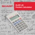 Sharp Education and learning Sharp EL231 LB Pocket Calculator