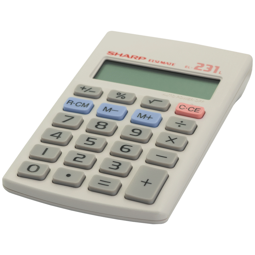 Sharp Education and learning Sharp EL231 LB Pocket Calculator