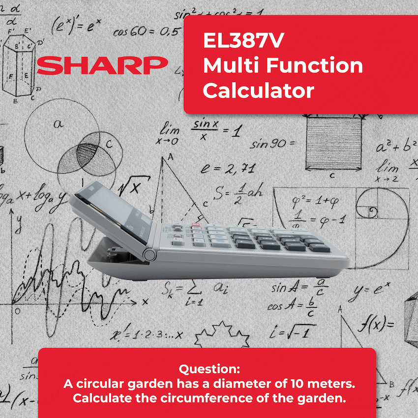 Sharp Education and learning Sharp EL387V Multi-Function Calculator