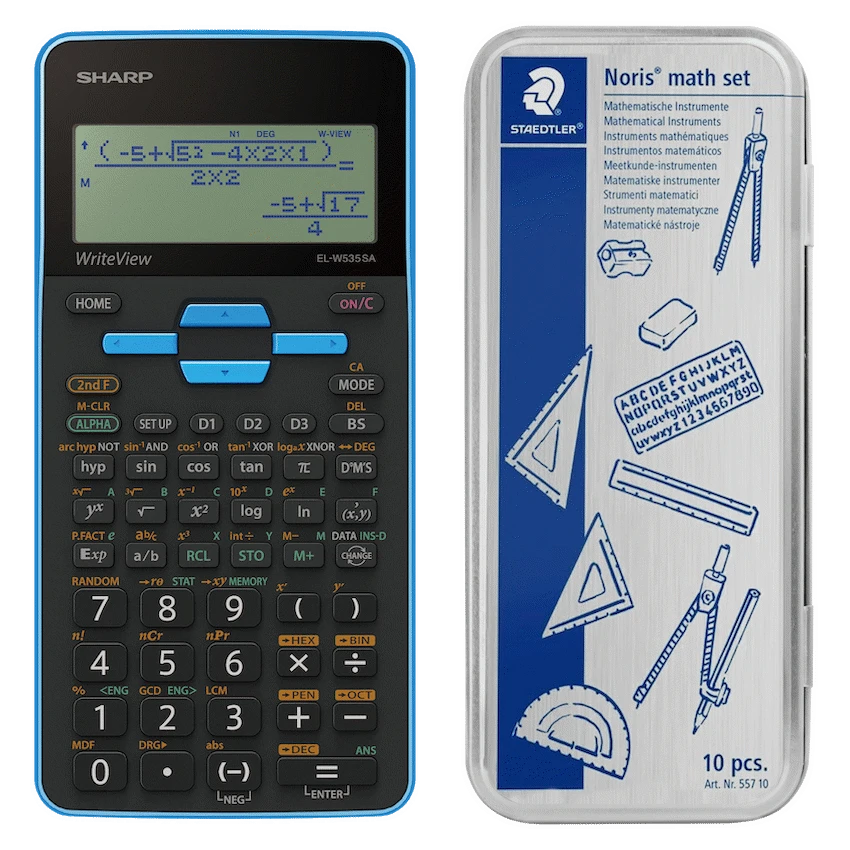 Sharp Education and learning Sharp EL535 Scientific Calculator - 422 Functions- Blue