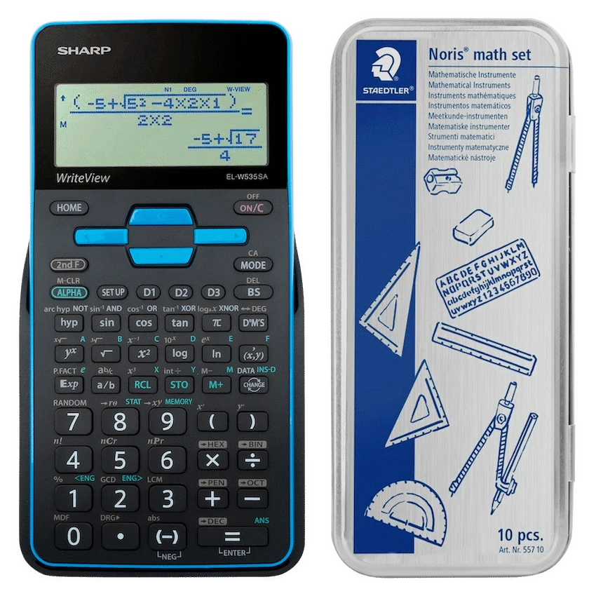 Sharp Education and learning Sharp EL535 Scientific Calculator - 422 Functions- Blue