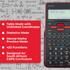 Sharp Education and learning Sharp EL535 Scientific Calculator - 422 Functions- Red