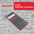 Sharp Education and learning Sharp EL535 Scientific Calculator - 422 Functions- Red
