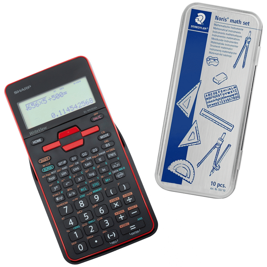 Sharp Education and learning Sharp EL535 Scientific Calculator - 422 Functions- Red