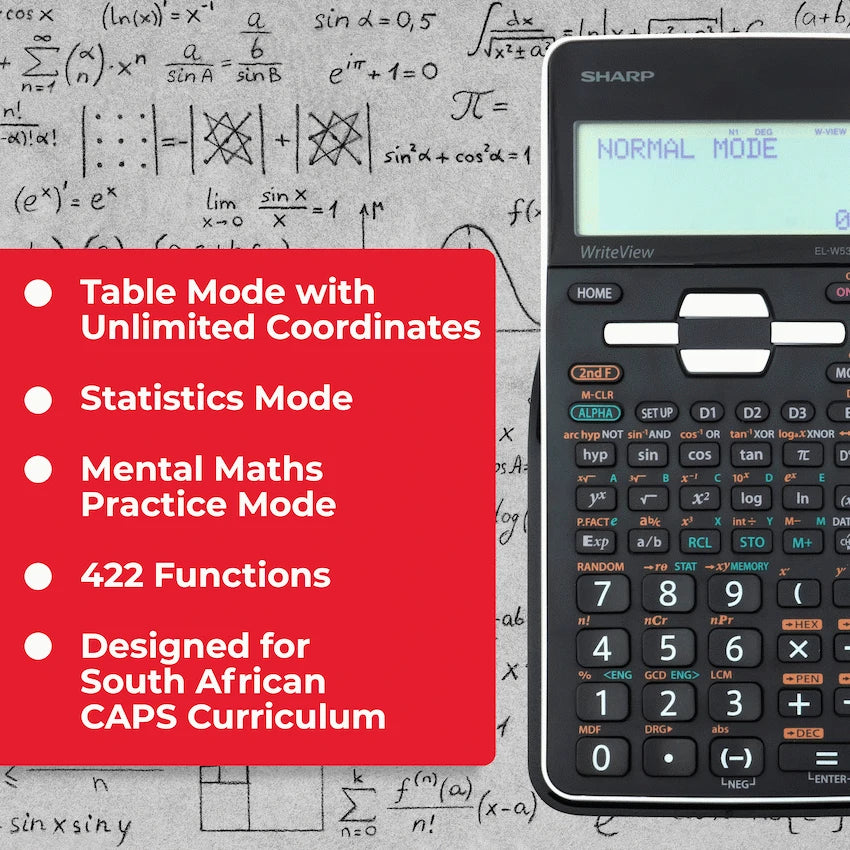 Sharp Education and learning Sharp EL535 Scientific Calculator - 422 Functions - White
