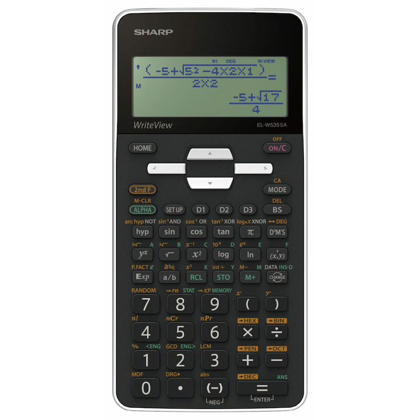 Sharp Education and learning Sharp EL535 Scientific Calculator - 422 Functions - White