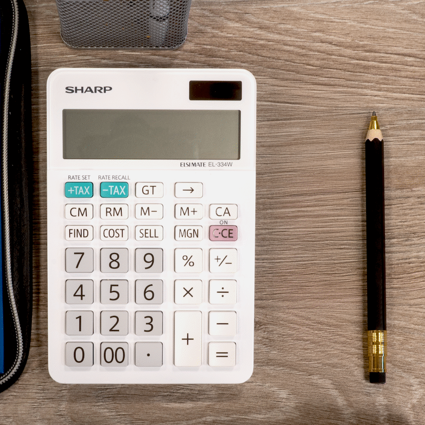 Sharp Education and learning Sharp ElsiMate EL334WB - 12 Digit Desk Calculator