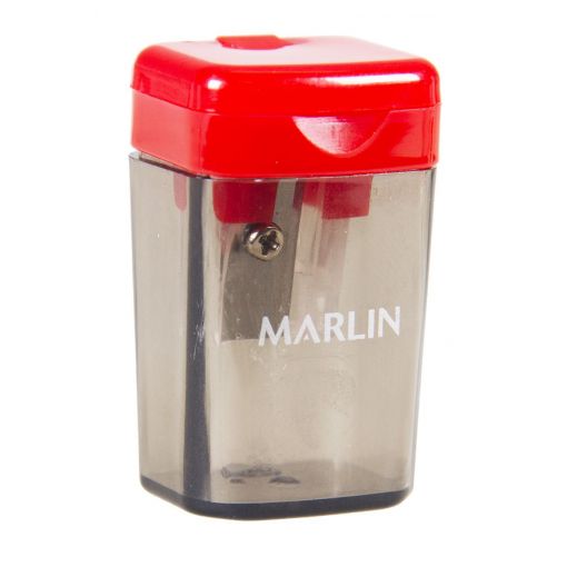 Marlin Essentials One Hole Plastic Pink Sharpener