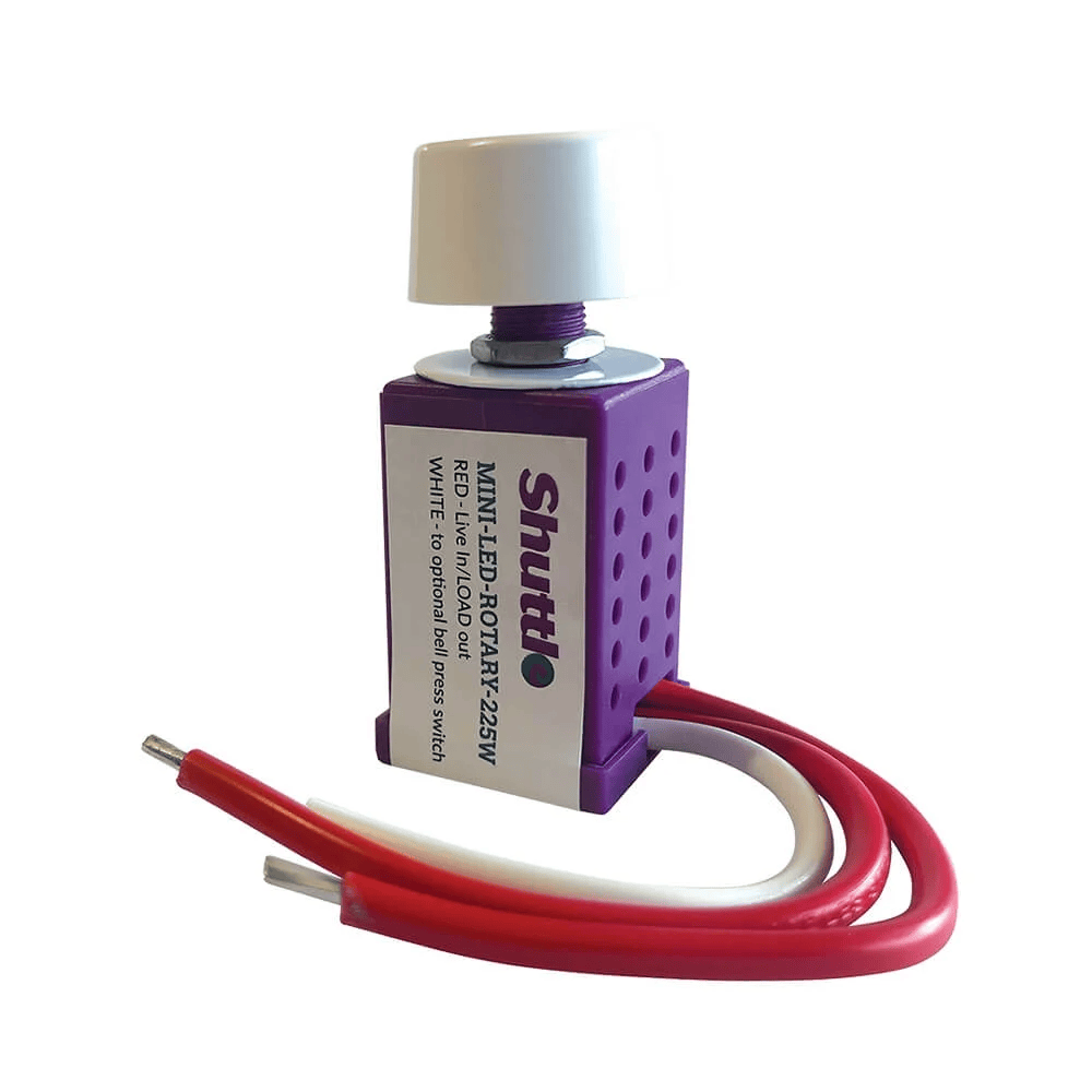 Shuttle 225W Universal Rotary Dimmer