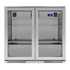 SnoMaster 200l Stainless Steel Under Counter Beverage Cooler Bar Fridge - SMBC-200(SS)