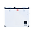 Snomaster 72lt Dual Compartment Stainless Steel Fridge/Freezer - SMDZ-CL72D