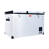 Snomaster 66lt Dual Compartment Stainless Steel Fridge/Freezer - SMDZ-EX67D