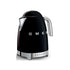 Smeg Retro Kettle Black - KLF04BLEU