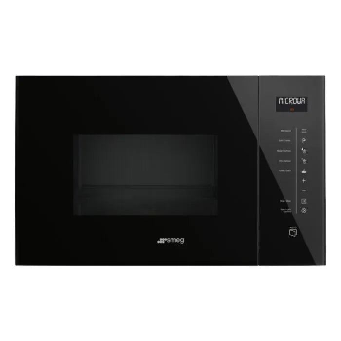 Smeg Smeg 25l Black Built-in Microwave With Grill - FMI125N