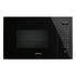Smeg Smeg 25l Black Built-in Microwave With Grill - FMI125N