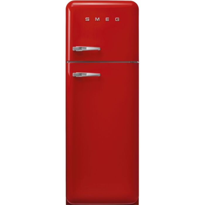 Smeg Smeg 60CM Retro Red Combi Fridge - FAB30RRD6