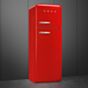 Smeg Smeg 60CM Retro Red Combi Fridge - FAB30RRD6