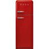 Smeg Smeg 60CM Retro Red Combi Fridge - FAB30RRD6