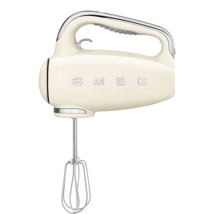 Smeg Smeg Retro Hand Mixer Cream - HMF01CRSA