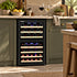 Snomaster Black 45 Bottle Dual Zone Wine Cooler - SMWC-40