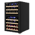 Snomaster Black 45 Bottle Dual Zone Wine Cooler - SMWC-40