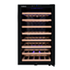 SnoMaster Black 50 Bottle Single Zone Wine Cooler - SMWC-50