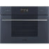 Smeg 45cm Neptune Grey Linea Combi Microwave Oven - SO4102M1G
