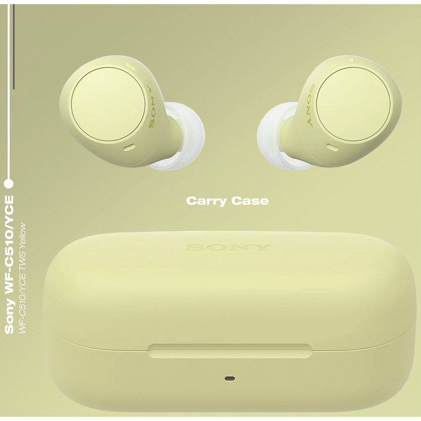 Sony Audio Sony C510 TWS Yellow