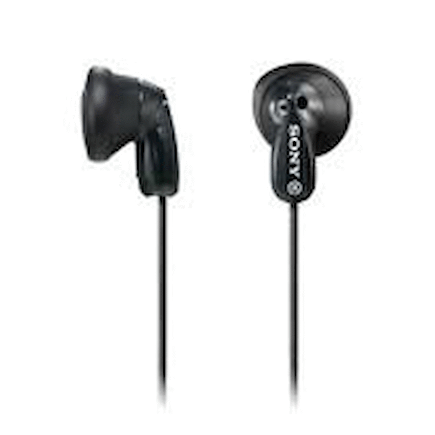 Sony Audio Sony MDR-E9LP (Black) Stereo Earbuds