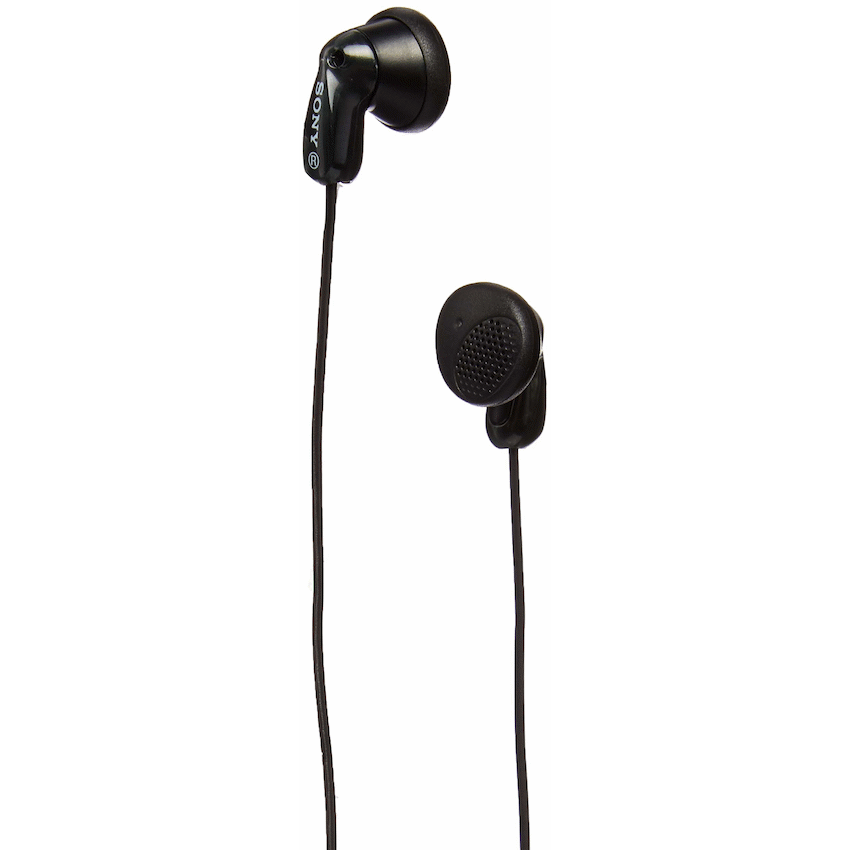 Sony Audio Sony MDR-E9LP (Black) Stereo Earbuds