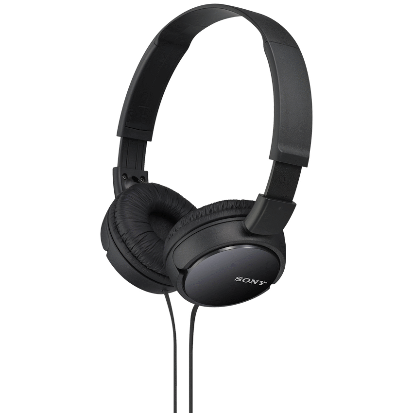 Sony Audio Sony MDR-ZX110 Foldable Headphones - Black