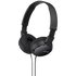 Sony Audio Sony MDR-ZX110 Foldable Headphones - Black