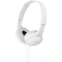 Sony Audio Sony MDR-ZX110 Foldable On-Ear Headphones - White