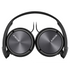 Sony Audio Sony MDR-ZX310AP (Black) Folding Aux Headphones with Mic