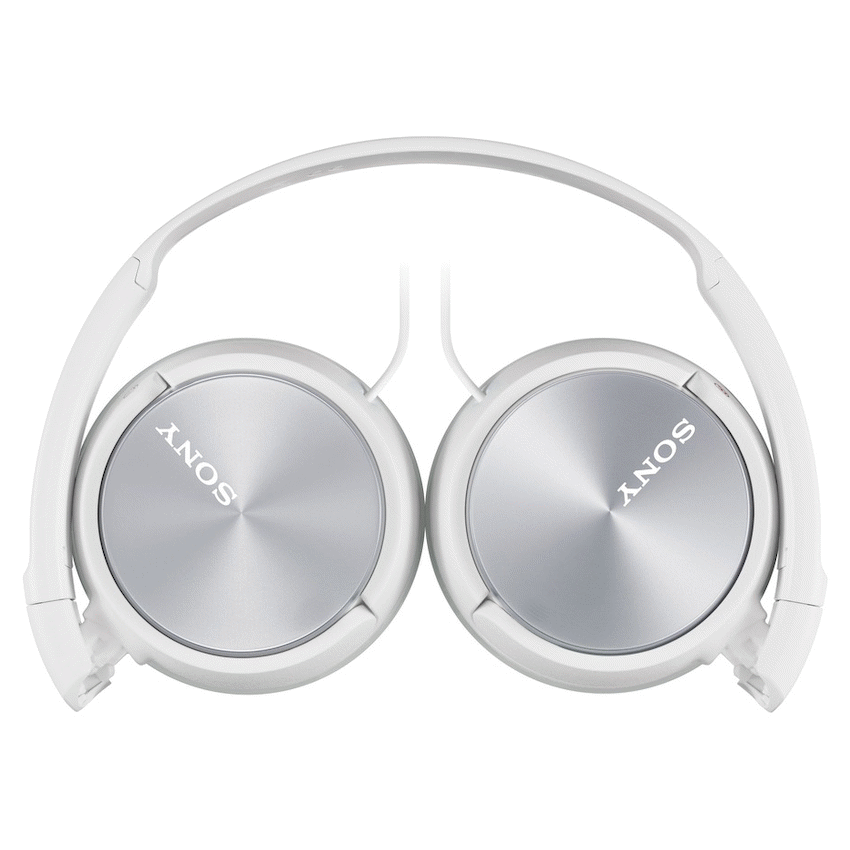 Sony Audio Sony MDR-ZX310AP (Black) Folding Aux Headphones with Mic