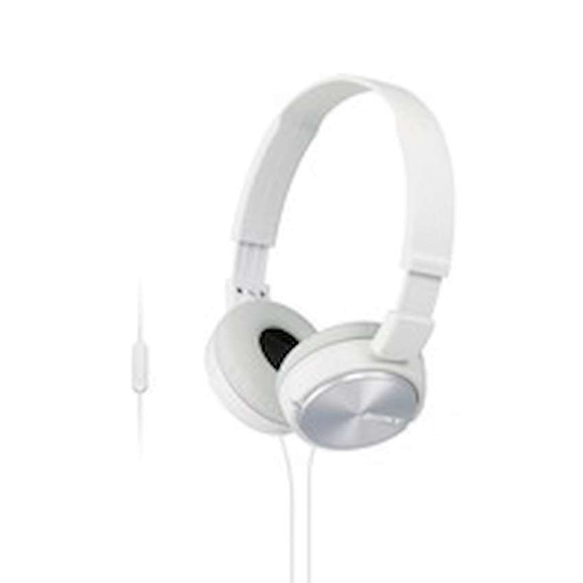 Sony Audio Sony MDR-ZX310AP (Black) Folding Aux Headphones with Mic