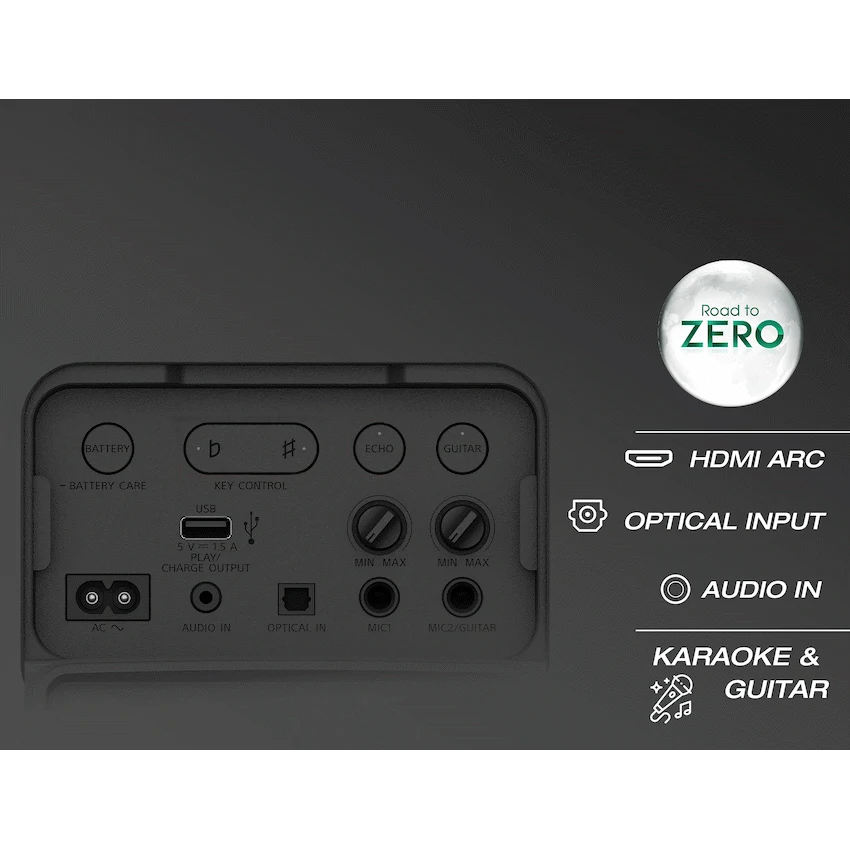 Sony Audio Sony SRS-XV800 High Power Wireless Party Speaker