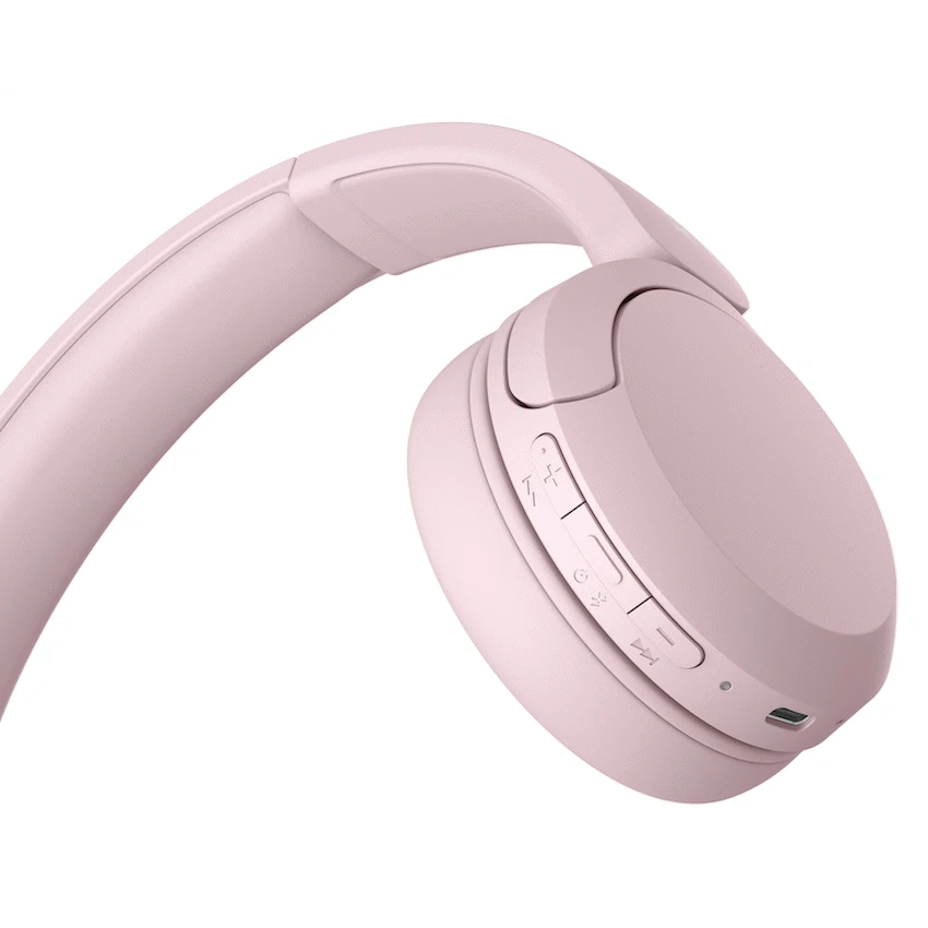 Sony Audio Sony WH-CH520 (Pink) Bluetooth On-Ear Headphones