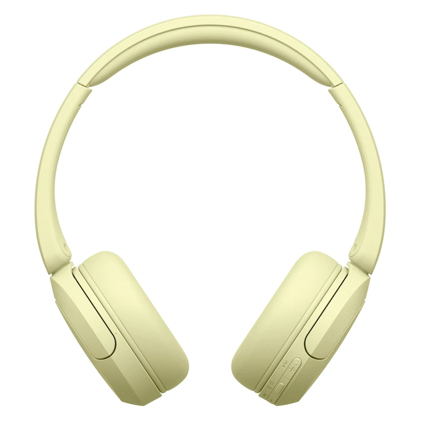 Sony Audio Sony WH-CH520 (Yellow) Bluetooth On-Ear Headphones