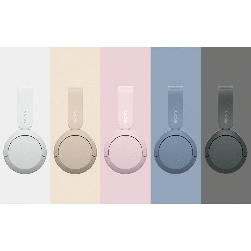 Sony Audio Sony WH-CH520 (Yellow) Bluetooth On-Ear Headphones