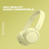 Sony Audio Sony WH-CH520 (Yellow) Bluetooth On-Ear Headphones