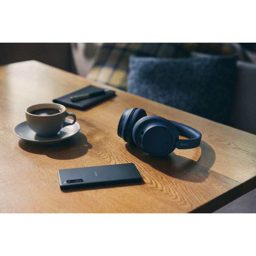 Sony Audio Sony WH-CH720 (Blue) Noise-Cancelling Over-Ear Headphones