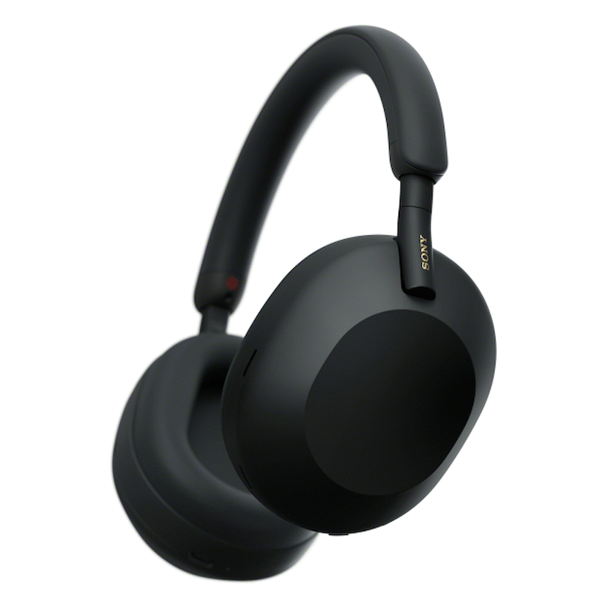 Sony Audio Sony WH1000XM5 (Black) Noise-Cancelling BT Headphones